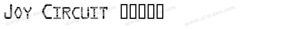 Joy Circuit字体转换